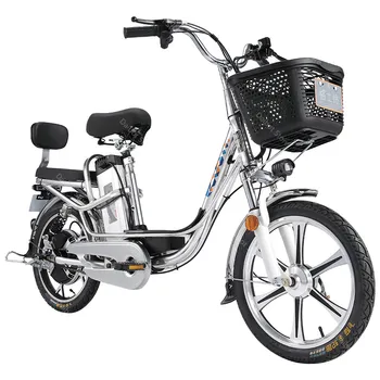 Dospelých Elektrické Bicykle Dve Kolesá, Elektrické Bicykle, 18-Palcové 48V 350W Rozsah 80KM Silný Elektrický Bicykel Vymeniteľné Batérie