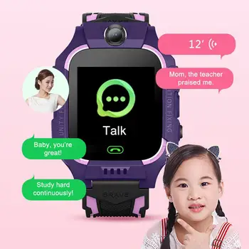Z6 Deti Smart Hodinky Dieťa Hodinky GPS Tracker Fotoaparát SOS Volanie Pripomienka смарт часы детскиеFor IOS Android Náramok детские часы