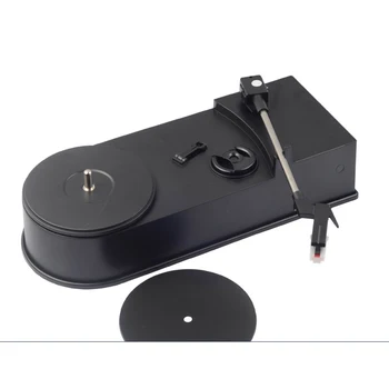 Mini Vinyl Gramofónu Záznam Prehrávač s USB, CD, Podpora 33/45RPM, Gramofón, MP3 Converter, Prenosné Vinyl Prehrávač