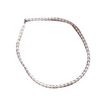 YZX56 vznešené Dámy a svetlé sladkovodné perlový náhrdelník