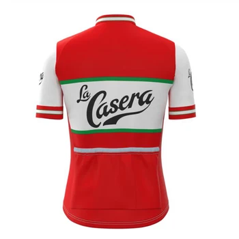 2020 La Casera súťaže pro team muž, cyklistika Dres nastaviť krátky rukáv triatlon motocykel jersey vyhovovali maillot ciclismo hombre