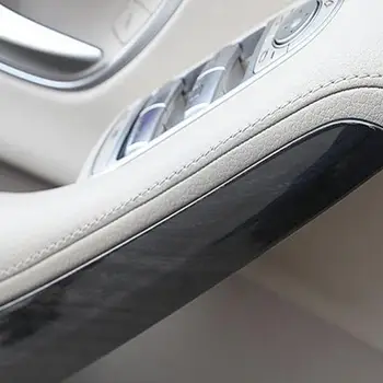 4pcs Na Mercedes benz W222 S Trieda S320-2017 Auto-styling Auto Interiérové Dvere Dekorácie Pásy Výbava