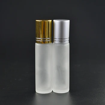 100ks 10 ml Transparentná Matné Hrubé Sklo Prejdite Na Esenciálny Olej Prázdne Parfum esenciálny olej fľaše