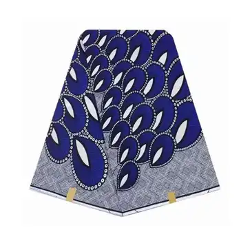 Ankara Textílie reálne vosk afriky vosk tlač textílie pre africké oblečenie Vzory vosk z mäkkého materiálu Na spoločenské šaty darček