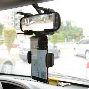 Telefón držiak Spätného Zrkadla Montáž auto, Mobilný Telefón Stojí Univerzálne Navigácia Podpory Automobilového Údajov Záznamník Holdfast