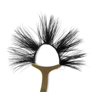 1 Pár 25mm 6D Noriek Vlasy Plné Pásy Mihalnice Rozšírenie Načechraný Wispies Prírodné Dlhé Očné Riasy Ručné Eye make-up T