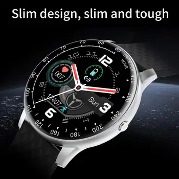 Nový Full Touch Smart Hodinky Vodotesné IP68 Smartwatches Športový Náramok Profesionálne Sledovanie Zdravotného Náramok Smartwatch 2020