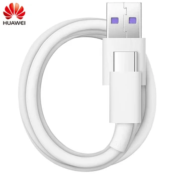 Huawei Pôvodné Supercharge Typ-C Kábel Mate 9 10 20 Pro P10 Plus P20 Pro Česť V10 5A Rýchle Rýchle Nabíjanie Nabíjačky USB 3.0 Typ C