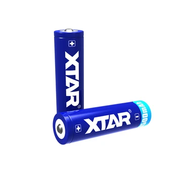 2 Ks Xtar Nabíjateľná 18650 3500mAh 3,7 V chránených batérie baterky Kompatibilný s MC1 MC2 PB2 VC2 VC4 SV2 nabíjačky