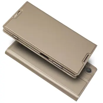 Peňaženka obal Pre Sony Xperia XA1 Plus Flip Telefónu Kryt Pre Coque Sony XA2 XA3 Ultra XA Elegantné Kožené Karty Hoesje Etui Carpinhas