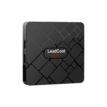Leadcool Mini Android 8.1 TV Box RK3328A Quad Core Smart TV Box QHD HD 2.0 Podpora 2.4 G Wifi 4K Media Player