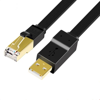 Pl2303ra USB, Rs232 na RJ45 kábel pre Cisco, HP Arba Huawei Fortinet Router Ftdi USB Na RJ45 Konzoly H3C Kábel linke