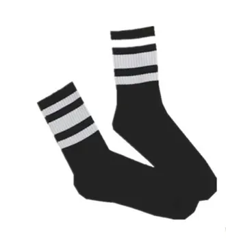 2 Páry pánske Športové Ponožky, Bavlnené Pančuchy Pruhy Pohodlné Zime Teplo Harajuku Unisex Pekný Ponožky Mužov Atletika