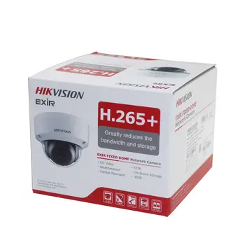 HIkvision DS-2CD2143G0-I 4MP IČ Pevné Dome Sieťová Kamera POE H. 265+ IP67 SD Kartu IR 30 m Nahradiť DS-2CD2142FWD-I IP Kamery