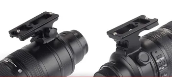 SUNWAYFOTO LF-N3 Statív Rýchle Uvoľnenie Doska teleobjektívu Podporu Objektívu Náhradné Nohy pre Nikon 70-200 mm Statív Doska