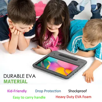 Deti Shockproof EVA Penové Rukoväte Tablet Prípade Kryt Pre Samsung Galaxy Tab 10.1