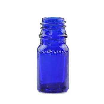 5ML 80pieces Kozmetický Tekutý Sérum Ampulky, Prenosné Modré Sklenené Aromaterapia Esenciálny Olej, Fľaša, Reagenčným Sklo, Pipety Fľašu