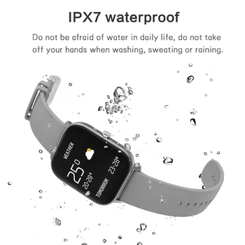 Nové 1,4 palca Fitness Tracker Smart Hodinky Mužov plne Dotykový Krvný Tlak Spánku Monitor Ženy Smartwatch pre IPhone Huawei Xiao