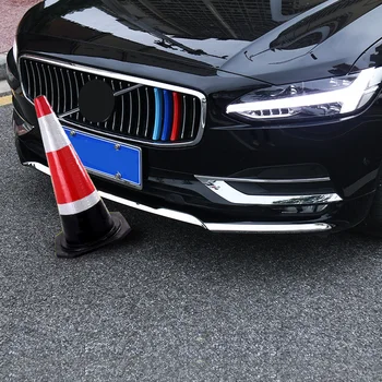 Pre Volvo 2016 2017 2018 2019 2020 S90 predný roh dekorácie svetlé pásy predný nárazník dekorácie pásy auto Príslušenstvo