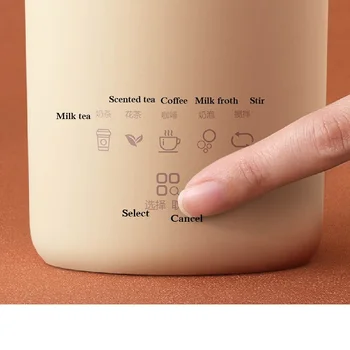 350 ML 5 v 1-Elektrický kávovar Multifunkčné Prenosné Mlieko Čaj Stroj Mlieko Frother Automatické Čaj Maker DIY Mlieko Čaj Office