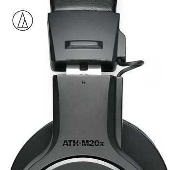 Originálny Audio-Technica ATH-M20X Káblové Slúchadlá Over-ear Zatvorené-späť Dynamické Hlboké Basové 3,5 mm Profesionálne Slúchadlá Monitor