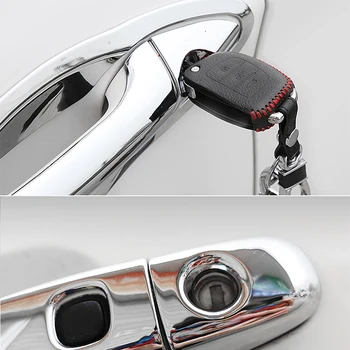 Peugeot 508 SW RXH 2011~2018 2012 2013 Styling Samolepky, Dekorácie Chrome Dverí Rukoväť Kryt farba Prerobit Auto Príslušenstvo