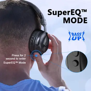 Bezdrôtové Slúchadlá EKSA E1 5.0 Bluetooth Headset Káblové Stereo Skladacia Herné Slúchadlá s Mikrofónom Super Bass pre telefón Mp3 na PC