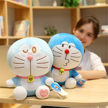 Komiksu, anime, plyšové Doraemon Jingle Mačka vankúš Plyšové Hračky juguetes PP Bavlna Výplň bytového zariadenia Prívesok Miestnosti Dekorácie Gif