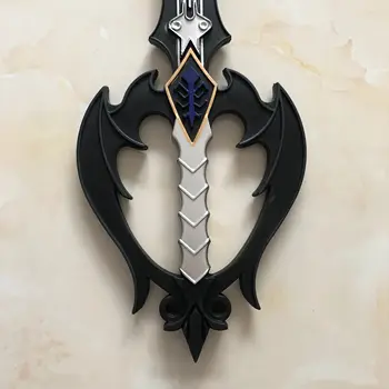 Nadrozmerné Kingdom Hearts Čierne tlačidlo cosplay zbraň Prop hračka meč Detí darček