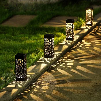 4/8Pcs Solárne Kosačky Lampa Nepremokavé Duté Záhrada Dvore LED Solárne Osvetlenie Vianočné Osvetlenie Vonkajšie Valentína Dovolenku Osvetlenie