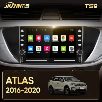 JIUYIN Pre Geely Atlas NL-3 2016 - 2020 Auto Rádio Multimediálny Prehrávač Videa Navigácie GPS Android 10 Č 2din 2 din dvd