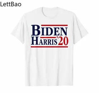 Joe Biden Kamala Harris Lete pánske Tričko Krátky Rukáv Zábavné Vytlačené Tlač Zábava Harajuku Tričko Plus Veľkosť Nové pánske T-Shirt