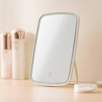 Xiao Mijia Inteligentný prenosný make-up zrkadlo pracovnej plochy led svetlo prenosné skladacie Lampa zrkadlo ubytovni ploche