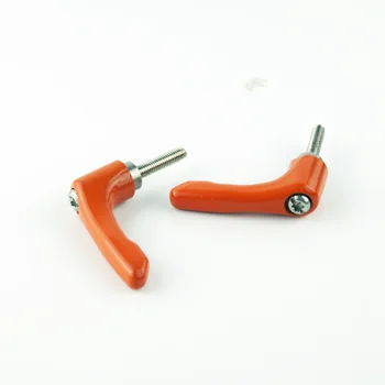 M5 Nehrdzavejúcej Ocele Pevné nastaviteľná rukoväť ,Upínacie páčky napätie páky Oranžová farba
