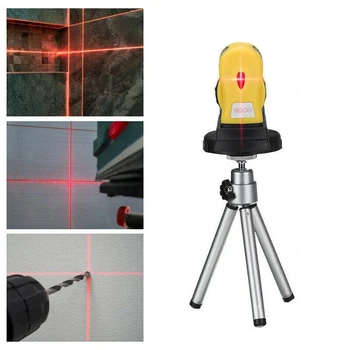 3D Laserové Úroveň Self Vyrovnanie Meracie Nástroje, Ukážte/Riadok/Cross Horizontálne Vertikálne 360 stupeň Rotačné 4 V 1 Automatický Laser Úrovni