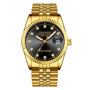 Ženy hodinky pár quartz hodinky dámy Rolexable nepremokavé zlaté hodinky módne študent sledovať mužov Diamond Muž Hodiny, Náramkové hodinky
