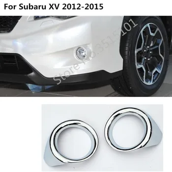 Top Kvalita Auto Styling Kryt ABS Chrome na Čítanie Predné Hmlové Svetlo Výbava Rám 2 ks Pre Subaru XV 2012 2013 2016