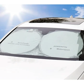 Čelného skla slnečník Kryt Chrániť Pre Jaguar XJ XF XE Série X S Typ Auto Logo Parasol Coche Príslušenstvo Anti UV Reflektor