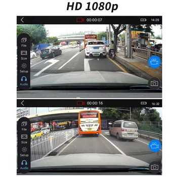 Smartour Auta DVR dash Fotoaparát USB dvr kamera GPS Prehrávač, Digitálny HD Video 1080P Registrator Rekordér Pre Android Systém