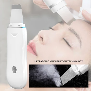 Ultrazvukové Hĺbkové Čistenie Tváre Stroj Pokožky Práčky Odstránenie Nečistôt Blackhead redukuje Vrásky a škvrny Tváre, Zubov Zdvíhacie