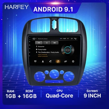 Harfey Auto, Multimediálny prehrávač, Android 9.1 9 palec Na rok 2002 Rok 2003 Rok 2004-2008 Mazda 323/FAW Harma Preema/Ford Laser Ľavej strane Jazdy