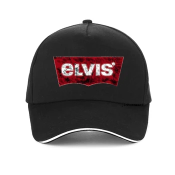 Nové Populárne ELVIS Presley Mužov šiltovku Kráľ Rock 3D Tlač Módy v Pohode Muži Ženy Otec Klobúk nastaviteľné Snapback klobúk
