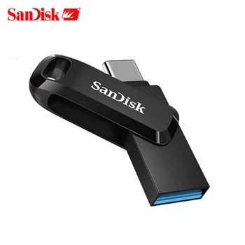 SanDisk USB OTG 3.1 Typ-C, USB Flash Disk 32GB 64GB až 150MB/s kl ' úč 128GB Pero Disku 256 GB na mobil tablet PC SDDDC3
