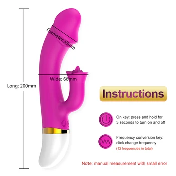 BFACCIA Ústne Jazyk Lízanie Vibrátor Klitorisu Masér Pošvy G Mieste Stimulátor Teleskopická Dildo Vibrátory Sexuálne Hračky pre Ženy