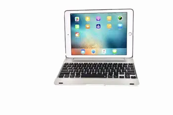 Nový ABS Coque pre iPad Vzduchu 2 Klávesnice Prípade A1566 A1567 Bluetooth Wireless Keyboard Case for iPad Vzduchu 2 puzdra s Klávesnicou, 9.7