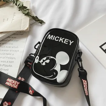 Disney messenger taška cartoon Mickey mouse deti taška cez rameno chlapec dievča deti hrudníka taška pás taška