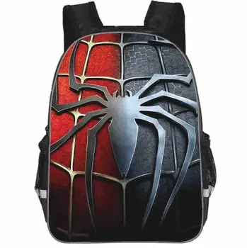 Disney Nové Kreslené Spiderman Školské Tašky Pre Chlapca, Dievča Roztomilé anime 3D Tlač Bežné Školský Batoh Deti Bookbags Laptop Taška