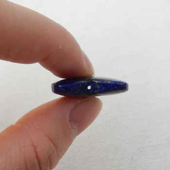 Prírodný Kameň Labradorit A Lapis Lazuli Intarsia Rezbárstvo Motýľ Vertikálnych vrtoch Náušnice 18x19x6mm 9.1 g