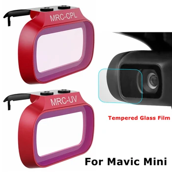 DJI Mavic Mini UV CPL Filter Professional + Objektív Fotoaparátu Tvrdeného Skla Film HD Ochranný Film Objektív Chránič Drone Príslušenstvo