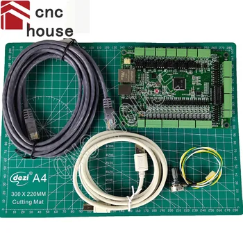Mach3 cnc 6-axis motion control system USB + Ethernet sieťový port integrované rada rytie stroj stepper motor radič